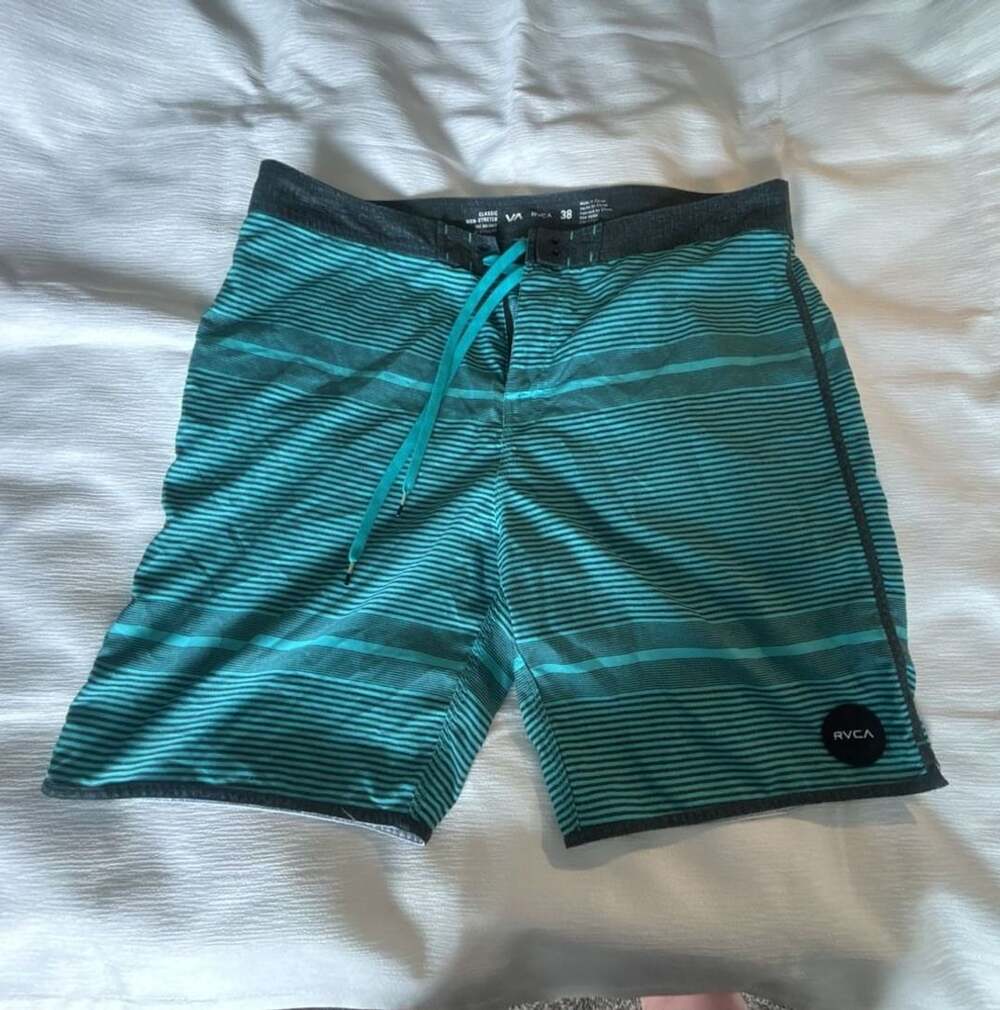 RVCA Classic Non-Stretch Board Shorts Size 38